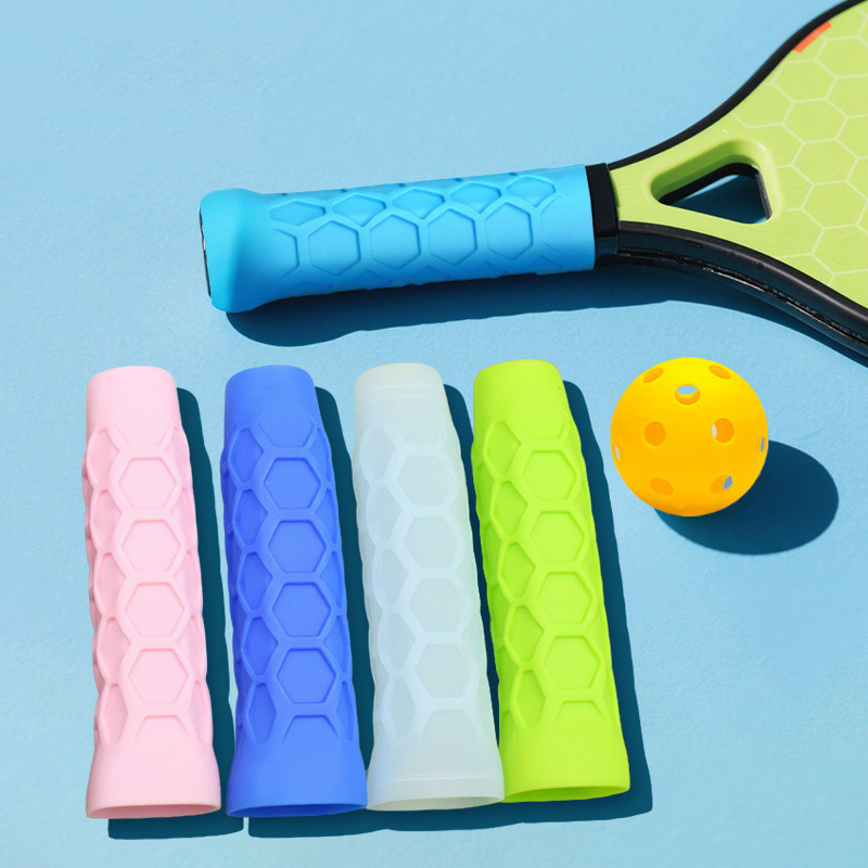 Badminton Grip - 1pc 충격 흡수 슬리브 및 미끄럼