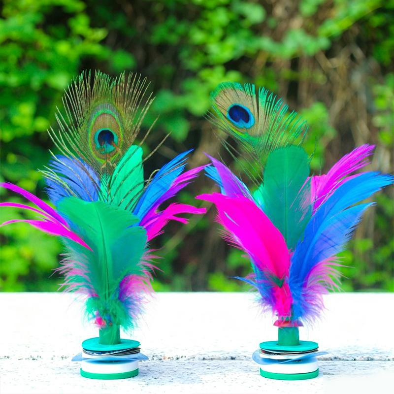 1개입 컬러풀 깃털 셔틀콕, 실내외 피트니스 스포츠 활 - Feather Shuttlecock 리뷰 및 가격