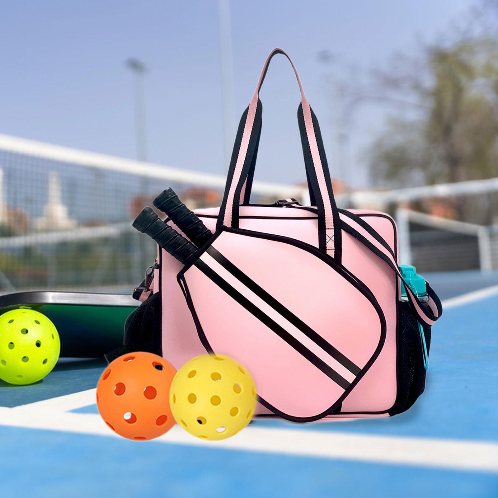 피클볼 라켓 가방, 대용량 스포츠 크로스백, 테니스 및 - Badminton Bag 리뷰 및 가격