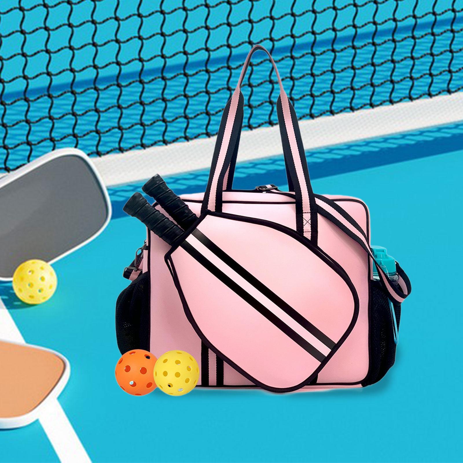 피클볼 라켓 가방, 대용량 스포츠 크로스백, 테니스 및 - Badminton Bag 리뷰 및 가격