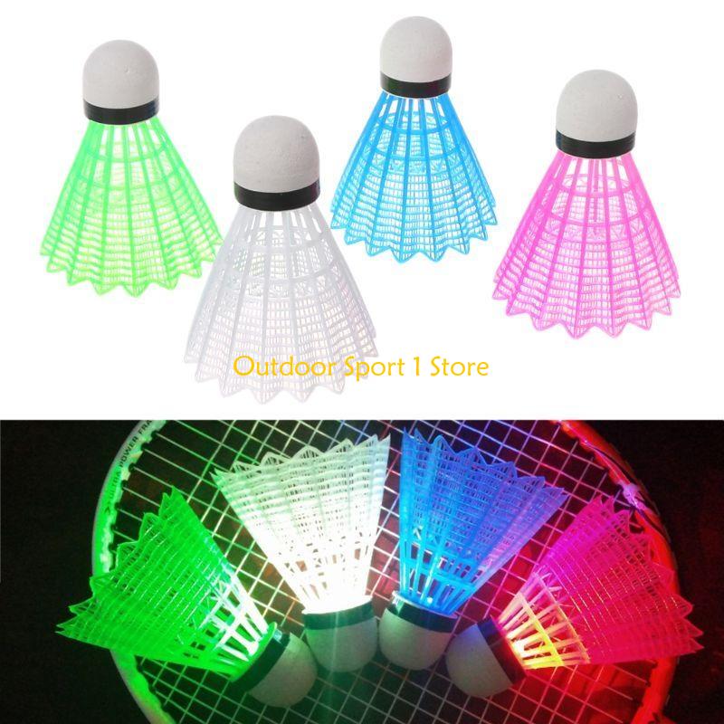 A0KA 4PCS 안정적인 스포츠 훈련 LED 배드민턴 - Badminton Shuttlecock 리뷰 및 가격